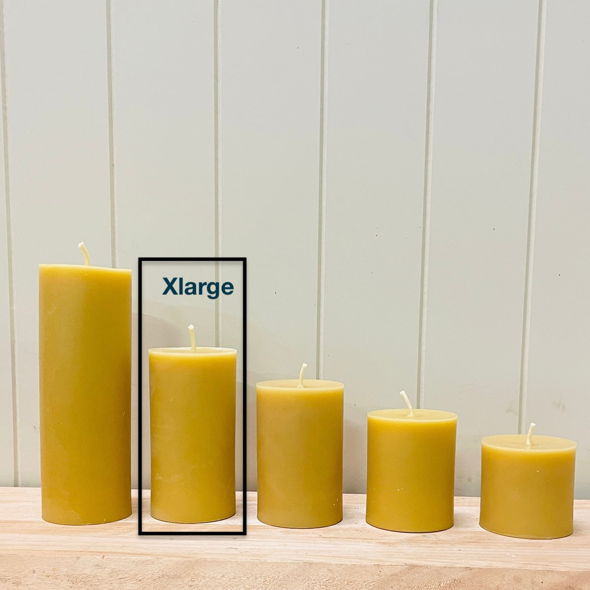 Byron Bay Spirit - Beeswax Pillar Candle