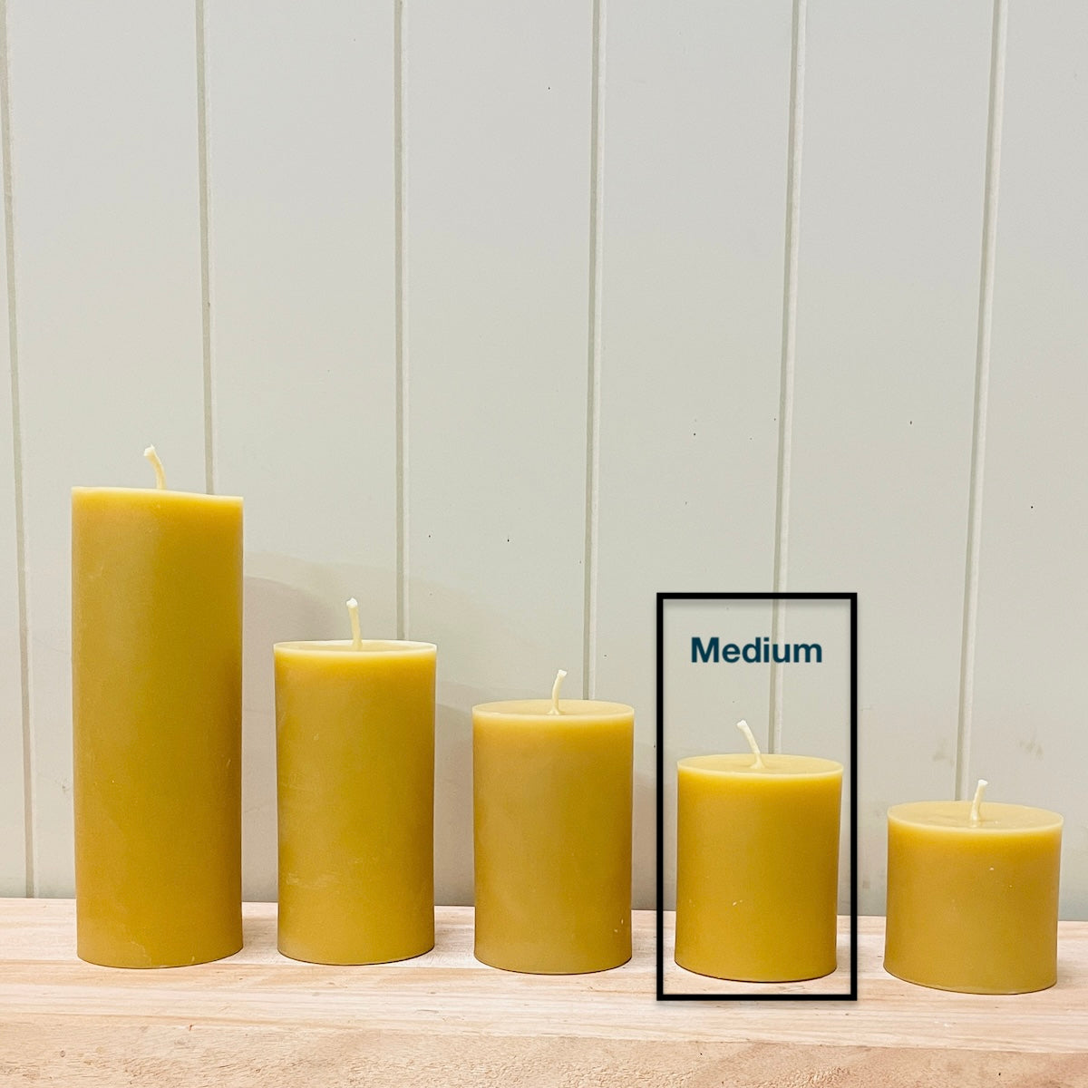 Byron Bay Spirit - Beeswax Pillar Candle