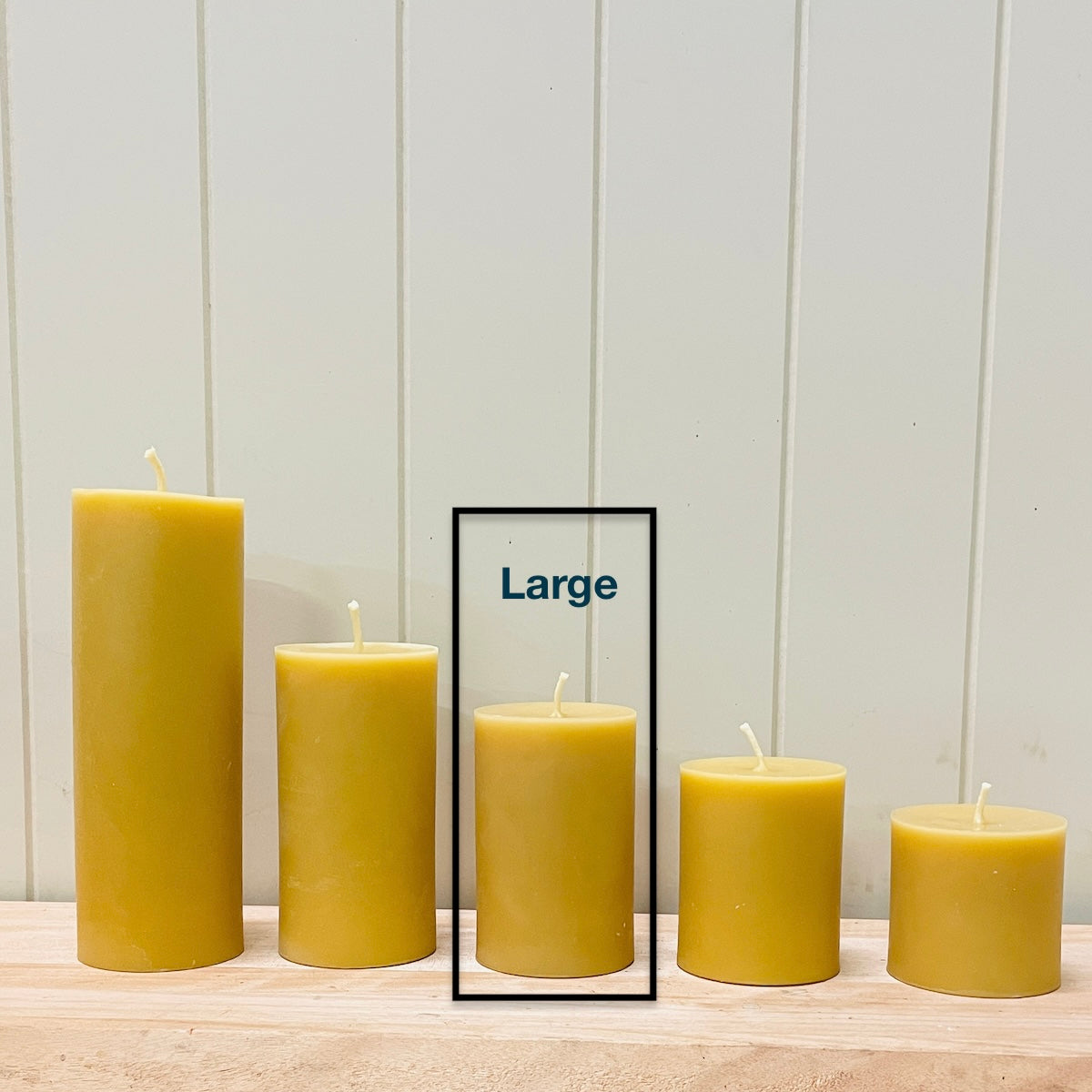 Byron Bay Spirit - Beeswax Pillar Candle