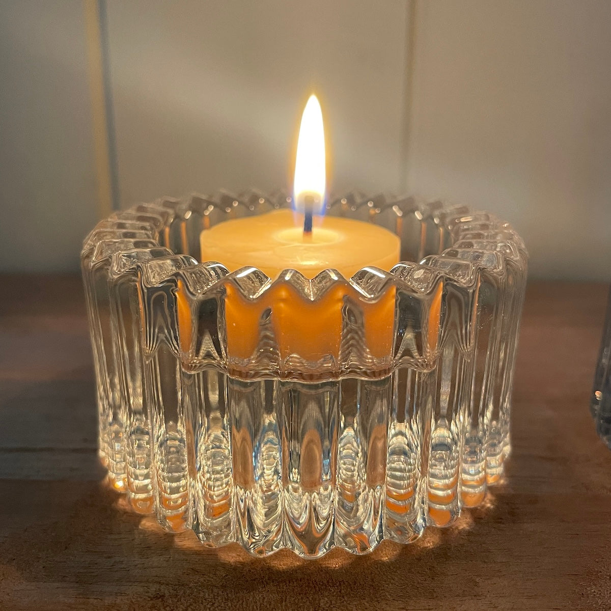 Crystal style 2 in 1 candle holder